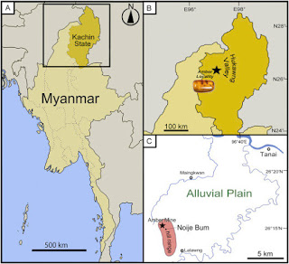 Map of Kachin State